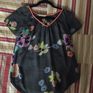 Showstopping Rebecca Taylor short sleeved blouse